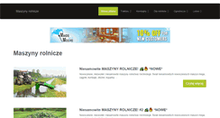 Desktop Screenshot of maszyny-rolnicze.org